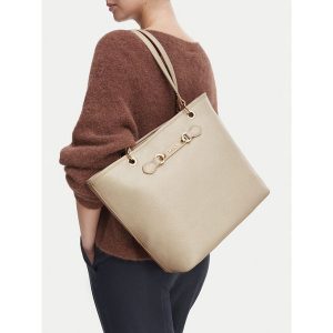 Torebka MEXX. Brązowe shopper bag Mexx, bez wzorów, bez dodatków. Za 229,99 zł.