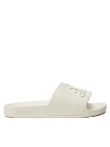 Adidas Klapki adilette Aqua Slides IF7370 Biały. Białe kalosze ADIDAS, bez wzorów, z tworzywa sztucznego. Za 79,99 zł.