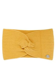 Roxy Opaska materiałowa Lovely Song ERJHA04449 Żółty. Żółte rękawiczki Roxy, bez wzorów, z materiału. Za 69,99 zł.