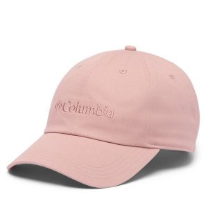 Czapka z daszkiem Columbia. Czerwone czapki Columbia, bez wzorów. Za 69,99 zł.
