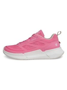Ecco Sneakersy "BIOM 2.2" w kolorze różowym rozmiar: 39. Różowe trampki ecco, bez wzorów, z materiału, bez zapięcia. Za 325,03 zł.