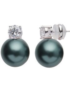 U.S. Polo Assn. Kolczyki-wkrętki z perłami i kryształami rozmiar: onesize. Czarne kolczyki U.S. Polo Assn., z kryształem, metalowe. Za 96,14 zł.