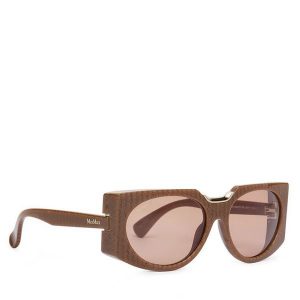 Okulary przeciwsłoneczne Max Mara. Brązowe okulary przeciwsłoneczne Max Mara. Za 739,99 zł.