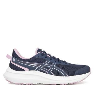 Buty do biegania Asics. Niebieskie buty sportowe ASICS, bez wzorów, bez zapięcia, do biegania. Za 219,99 zł.