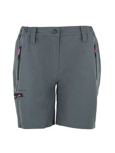 Peak Mountain Szorty funkcyjne "Assor" w kolorze szarym rozmiar: M. Szare spodenki sportowe Peak Mountain, m, bez wzorów, z materiału, outdoorowe. Za 130,99 zł.