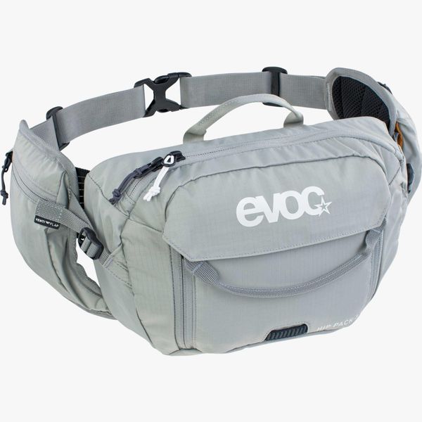 Saszetka nerka z bukłakiem Evoc Hip Pack 3 + 1,5l Bladder. Szare nerki i saszetki EVOC, bez wzorów. Za 440,41 zł.