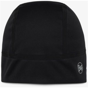 Czapka BUFF WINDPROOF BEANIE. Czarne czapki Buff, bez wzorów, sportowe. Za 146,99 zł.
