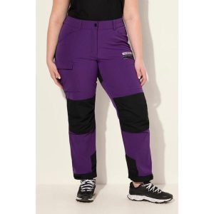 Damskie Hybrydowe spodnie trekkingowe HYPRAR odblaski pasek na rzep. Fioletowe spodnie dresowe Ulla Popken, plus size, bez wzorów, z bawełny. Za 480,99 zł.