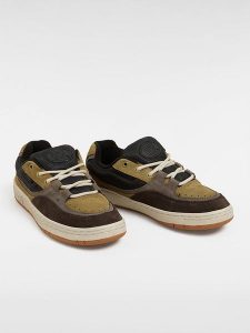 Vans Skórzane sneakersy "Speed LS" w kolorze oliwkowo-brązowym rozmiar: 41. Brązowe trampki Vans, bez wzorów, bez zapięcia. Za 162,49 zł.