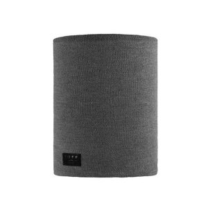 Komin dwuwarstwowy dzianina + polar Neo. Zielone szaliki Buff, bez wzorów, z dzianiny. Za 87,99 zł.