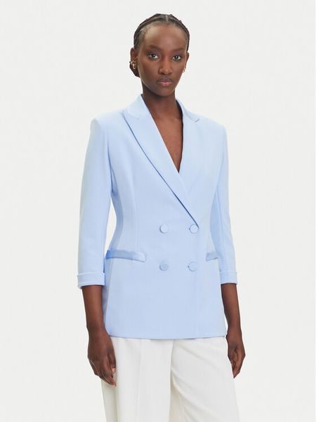 Imperial Marynarka JU25JAW Błękitny Slim Fit. Niebieskie marynarki i żakiety Imperial, s, bez wzorów, z syntetyku. Za 459,99 zł.