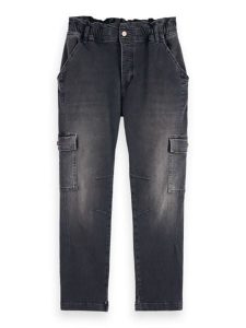 Scotch & Soda Dżinsy - Tapered fit - w kolorze antracytowym rozmiar: W27/L32. Czarne jeansy Scotch & Soda, bez wzorów, z podwyższonym stanem. Za 219,60 zł.