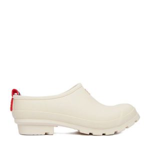 Kalosze Hunter. Białe kalosze Hunter, bez wzorów. Za 199,99 zł.