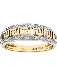 Rinani Złoty pierścionek z diamentami rozmiar: 55. Żółte pierścionki Rinani, z diamentem, złote. Za 2 057,99 zł.