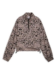 Puma Bluza "Ess Graphic Animal" w kolorze beżowo-czarnym rozmiar: L. Brązowe bluzy Puma, l, bez wzorów, bez kaptura. Za 169,95 zł.
