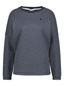 Alife and kickin Bluza "Denise" w kolorze granatowym rozmiar: S. Niebieskie bluzy Alife and Kickin, s, bez wzorów, z bawełny, bez kaptura. Za 120,95 zł.