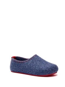 Comfortfusse Kapcie w kolorze granatowym rozmiar: 44. Niebieskie kapcie Comfortfüße, bez wzorów, z materiału. Za 260,99 zł.