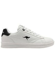 Kangaroos Sneakersy "K-Ten Adore" w kolorze biało-czarnym rozmiar: 37. Białe trampki KangaROOS, bez wzorów, bez zapięcia. Za 87,40 zł.