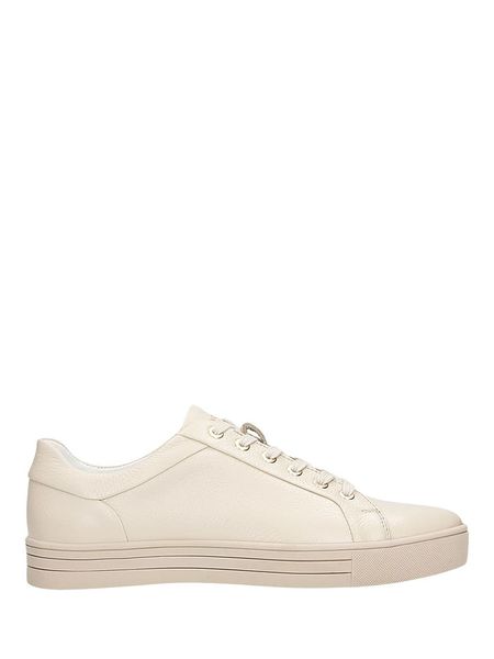 Wojas Skórzane sneakersy w kolorze beżowym rozmiar: 38. Brązowe trampki Wojas, bez wzorów, ze skóry, bez zapięcia. Za 281,10 zł.