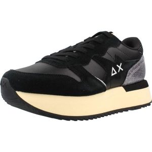 Buty SUN68 BIG STARGIRL BAG SILVER Czarny. Czarne buty trekkingowe SUN68, ze skóry, bez zapięcia. Za 484,99 zł.