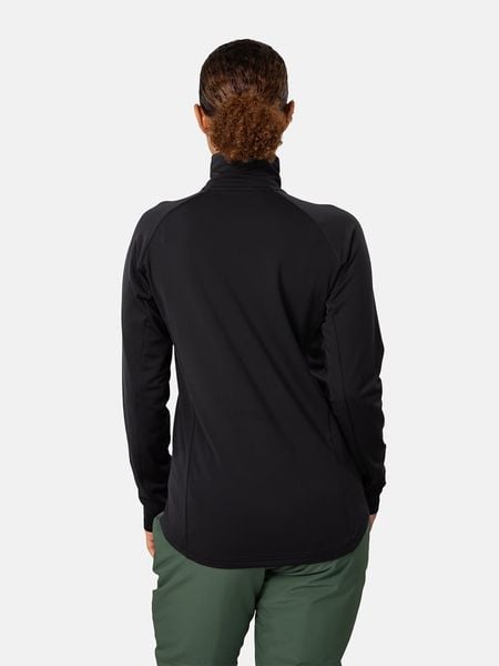 KARI TRAA Bluza polarowa "Evelyn" w kolorze czarnym rozmiar: XS. Czarne bluzy Kari Traa, xs, bez wzorów, z polaru, bez kaptura. Za 237,17 zł.