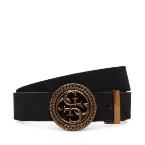 Pasek Damski Guess. Czarne paski Guess, z aplikacjami. Za 169,99 zł.