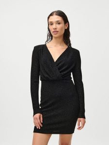 LeGer Sukienka "Marcelina" w kolorze czarnym rozmiar: 40. Czarne sukienki LeGer, bez wzorów, bez kołnierzyka, bez ramiączek, mini. Za 100,99 zł.