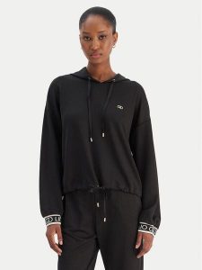 Liu Jo Sport Bluza TF5285 J4747 Czarny Regular Fit. Czarne bluzy Liu Jo Sport, xs, bez wzorów, z syntetyku, bez kaptura. Za 339,99 zł.