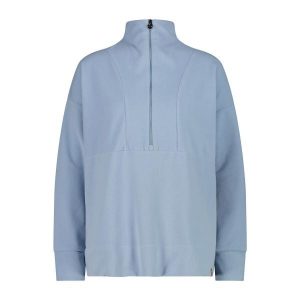 Bluza damska CMP. Niebieskie bluzy CMP, bez wzorów, bez kaptura. Za 340,00 zł.