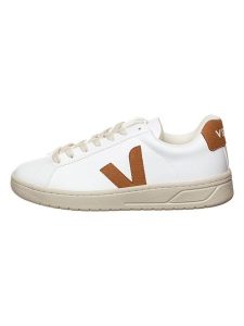 Veja Sneakersy "Urca" w kolorze biało-jasnobrązowym rozmiar: 37. Białe trampki Veja, bez wzorów, bez zapięcia. Za 503,95 zł.