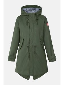 Derbe Parka funkcyjna w kolorze zielonym rozmiar: 46. Zielone płaszcze Derbe, s, bez wzorów, bez kaptura. Za 323,50 zł.