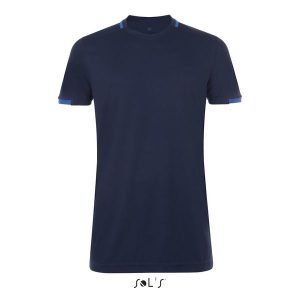 Koszulka Sol's Classico. Niebieskie bluzki SOL'S, s, bez wzorów, sportowe, bez kołnierzyka, bez ramiączek. Za 144,00 zł.