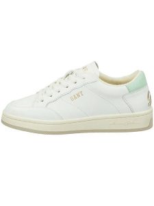 GANT Footwear Skórzane sneakersy "Prepla" w kolorze białym rozmiar: 39. Białe trampki GANT Footwear, bez wzorów, bez zapięcia. Za 210,81 zł.