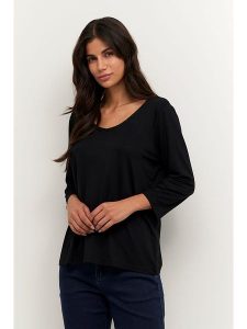 Cream Koszulka w kolorze czarnym rozmiar: XS. Czarne bluzki Cream, xs, bez wzorów, bez kołnierzyka, bez ramiączek. Za 48,28 zł.
