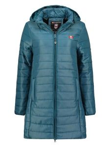 Canadian Peak Kurtka pikowana "Atikeak" w kolorze morskim rozmiar: M. Niebieskie kurtki Canadian Peak, m, bez wzorów, bez kaptura. Za 184,89 zł.