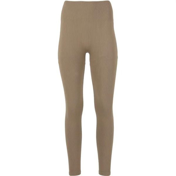 Damskie legginsy Athlecia Aideny. Brązowe legginsy ENDURANCE, bez wzorów, z materiału. Za 135,50 zł.