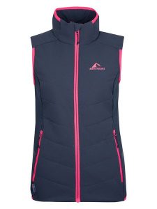 Westfjord Kamizelka funkcyjna "Reykir" w kolorze granatowym rozmiar: XXL. Niebieskie kamizelki Westfjord, xxl, bez wzorów, bez kołnierzyka, bez ramiączek, bez kaptura. Za 96,37 zł.