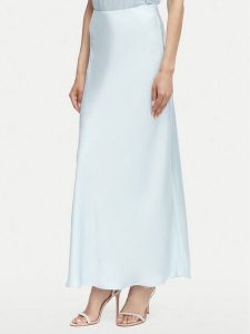 Vero Moda Spódnica maxi Livia 10350079 Niebieski jasny Regular Fit. Niebieskie spódnice Vero Moda, xs, bez wzorów, z syntetyku, maxi. Za 159,99 zł.