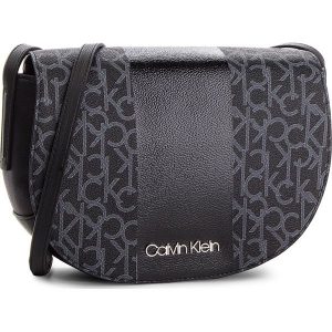 Torebka CALVIN KLEIN - Mono Block Saddle Ba K60K604688 904. Czarne listonoszki marki Calvin Klein, ze skóry ekologicznej. Za 449,00 zł.