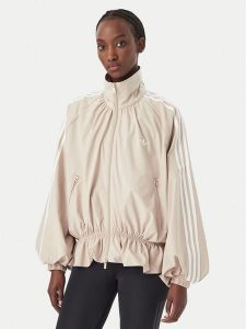 Adidas Bluza LG8941 Beżowy Oversize. Brązowe bluzy ADIDAS, s, bez wzorów, z syntetyku, bez kaptura. Za 369,99 zł.
