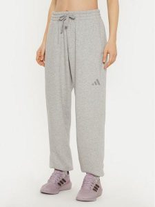 Adidas Spodnie dresowe ALL SZN Fleece IY6772 Szary Loose Fit. Szare spodnie dresowe ADIDAS, m, bez wzorów, z dresówki. Za 189,99 zł.