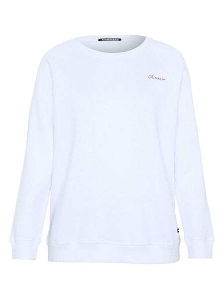 Chiemsee Bluza w kolorze białym rozmiar: S. Białe bluzy Chiemsee, s, bez wzorów, bez kaptura. Za 127,65 zł.