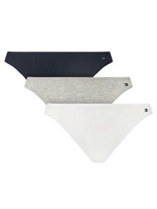 Tommy Hilfiger Komplet 3 par fig klasycznych UW0UW05753 Kolorowy. Komplety bielizny TOMMY HILFIGER, bez wzorów, z bawełny. Za 89,99 zł.