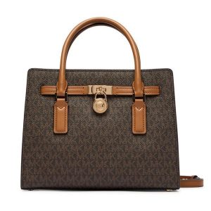 Torebka MICHAEL Michael Kors. Brązowe kuferki MICHAEL Michael Kors, bez wzorów, bez dodatków. Za 1 239,00 zł.