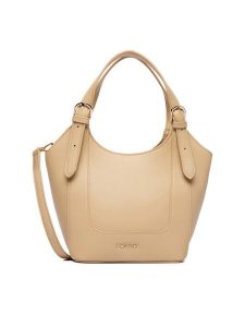 Lasocki Torebka CEO-LSK-M-003-09 Beżowy. Brązowe torebki klasyczne Lasocki, bez wzorów, z materiału, bez dodatków. Za 159,99 zł.