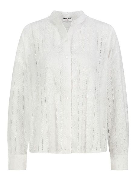 Sublevel Bluzka w kolorze białym rozmiar: XL. Białe bluzki Sublevel, xl, bez wzorów, bez kołnierzyka, bez ramiączek. Za 91,99 zł.