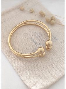 Atelier MIU Pozłacana bransoletka rozmiar: onesize. Żółte bransoletki Atelier MIU, pozłacane. Za 39,99 zł.