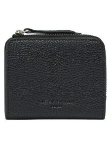 Liebeskind Berlin Skórzany portfel w kolorze czarnym - 11 x 9 x 2 cm rozmiar: onesize. Czarne portfele Liebeskind Berlin, bez wzorów, z materiału. Za 222,94 zł.