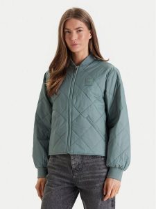 Calvin Klein Jeans Kurtka bomber LV147E514G Szary Regular Fit. Szare kurtki Calvin Klein Jeans, xl, bez wzorów, z jeansu, bez kaptura. Za 519,99 zł.