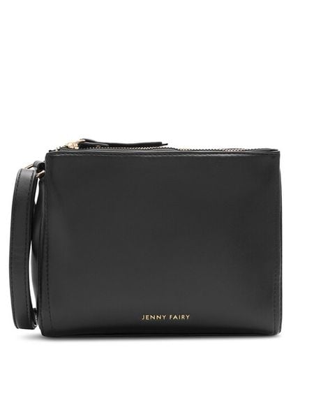 Jenny Fairy Torebka MJM-C-010-04 Czarny. Czarne listonoszki Jenny Fairy, bez wzorów, z poliesteru, bez dodatków. Za 54,99 zł.